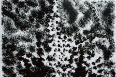 « Affiche pour Untitled, Miami Beach 2017 », affiche en noir et blanc de Lucy Bull