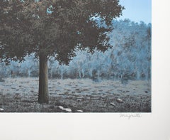 "La Seize Septembre (The Sixteenth of September), " Litho after Rene Magritte