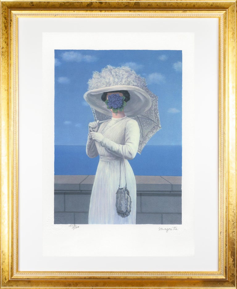 Ren Magritte La Grande Guerre The Great War Color Lithograph 
