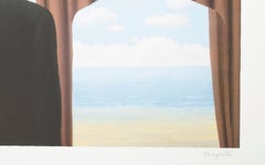 "Decalcomanie (Decalcomania), " Lithograph after 1966 Painting by Rene Magritte
