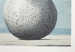 "Souvenir de voyage (Memory of a Journey)" Litho after Painting by Rene Magritte