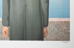 "Le Fils de l'Homme (The Son of Man), " Litho after Painting by Rene Magritte
