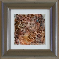 « Coral Rocks », composition originale à l'aquarelle de Sylvia Spicuzza
