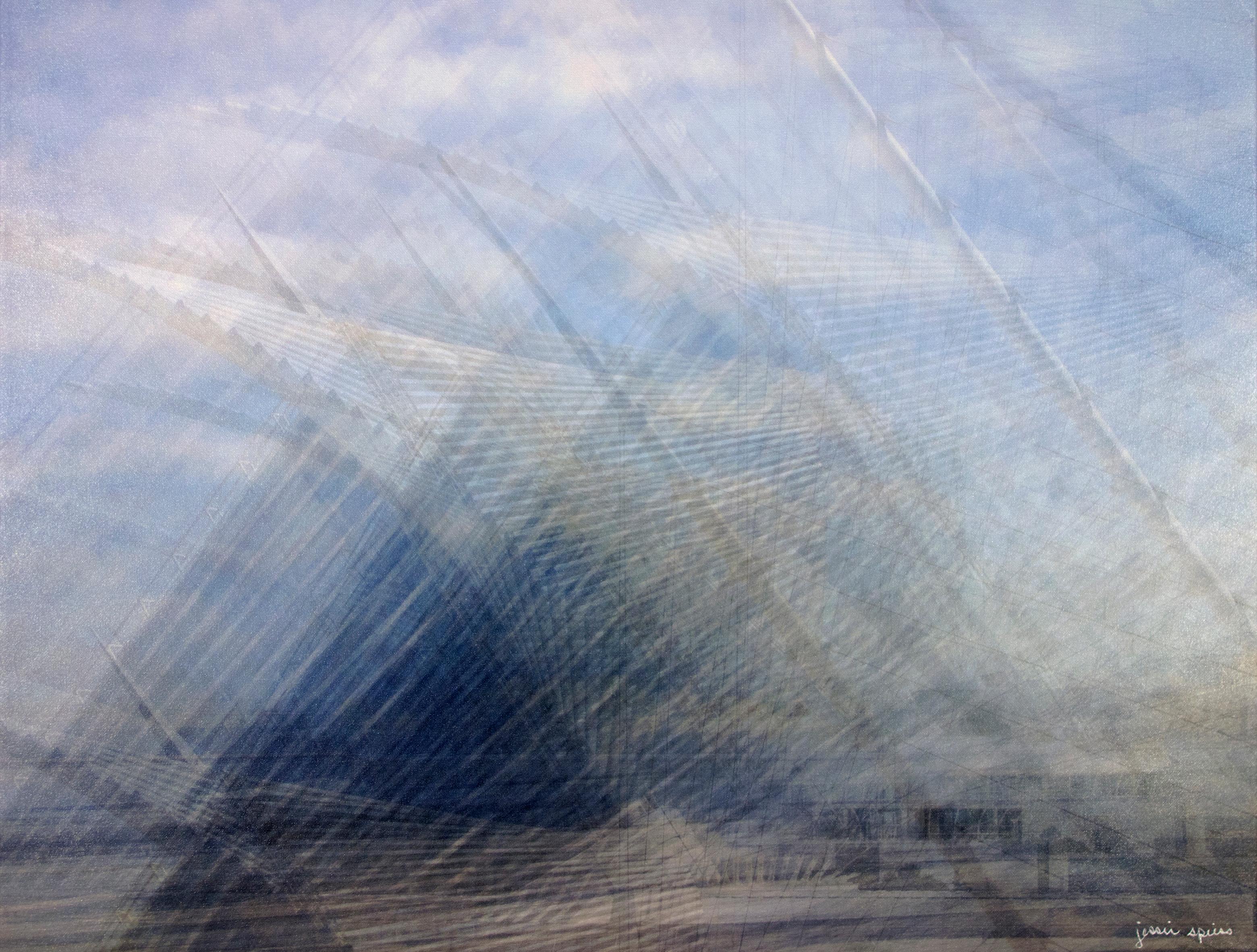 Originalfotografie „Impressions of Calatrava III“, signiert von Jessie Spiess