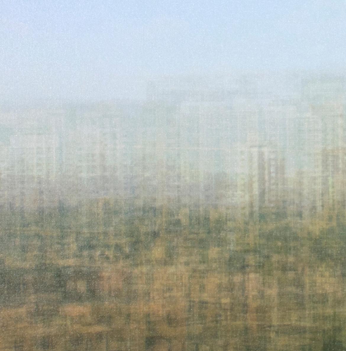 Dans cette image, Jessie Spiess applique sa technique d'exposition multiple à la ville de Milwaukee, en mettant l'accent sur ses nombreux bâtiments élevés. Elle tourne souvent son appareil photo vers des vues de ces panoramas emblématiques, sa