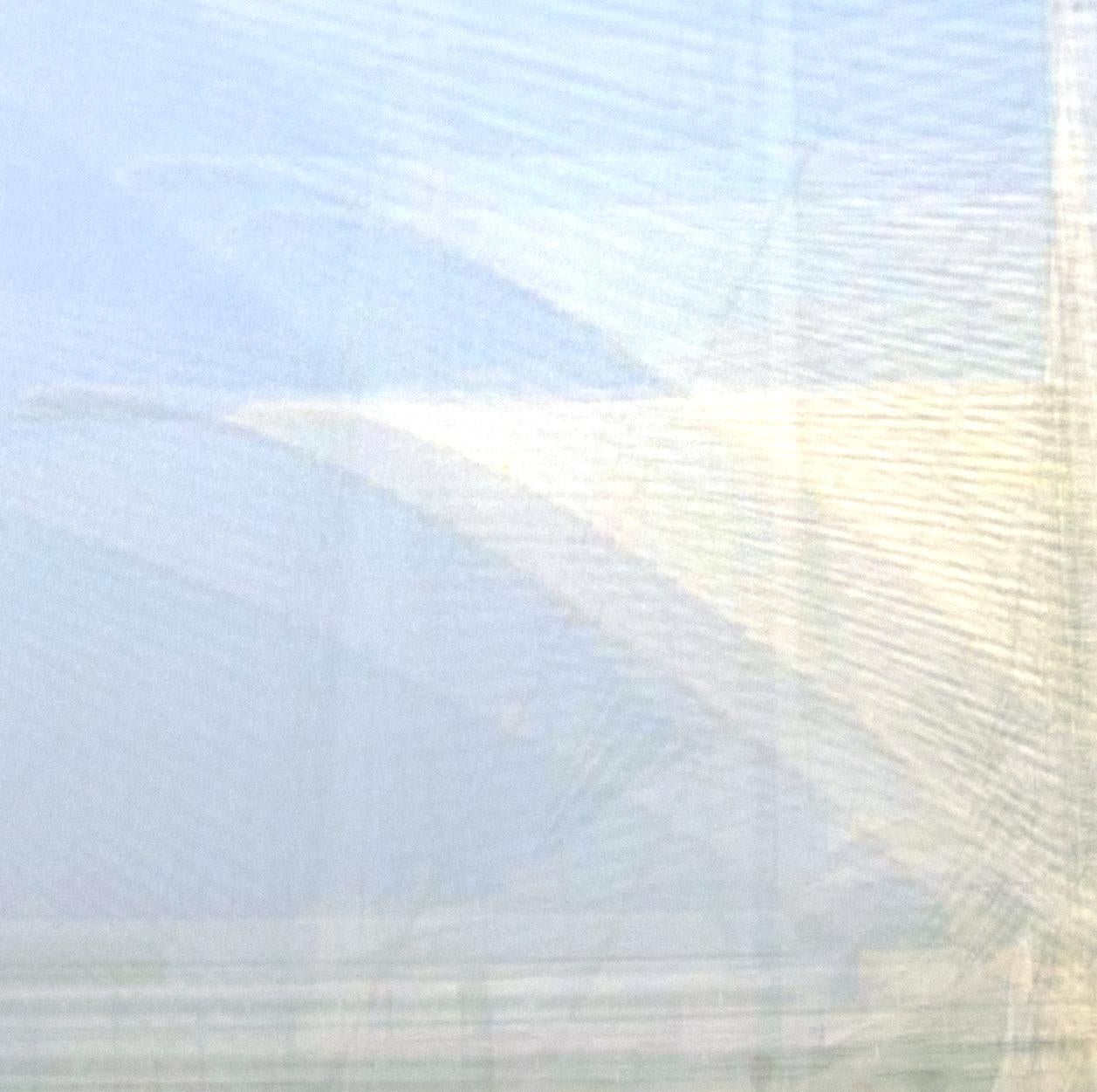 Contemporary abstrakte Landschaft Foto architektonischen Gebäude Himmel unterzeichnet (Zeitgenössisch), Photograph, von Jessie Spiess
