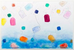 'Boston Tea Party Celebration II' original watercolor signed by David Barnett