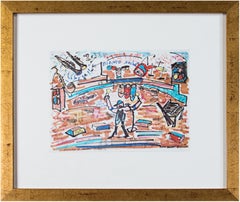 David Barnett Abstract Drawings and Watercolors