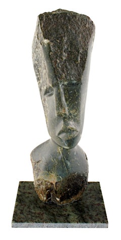 Sculpture originale en pierre Shona de Wellington Karuru