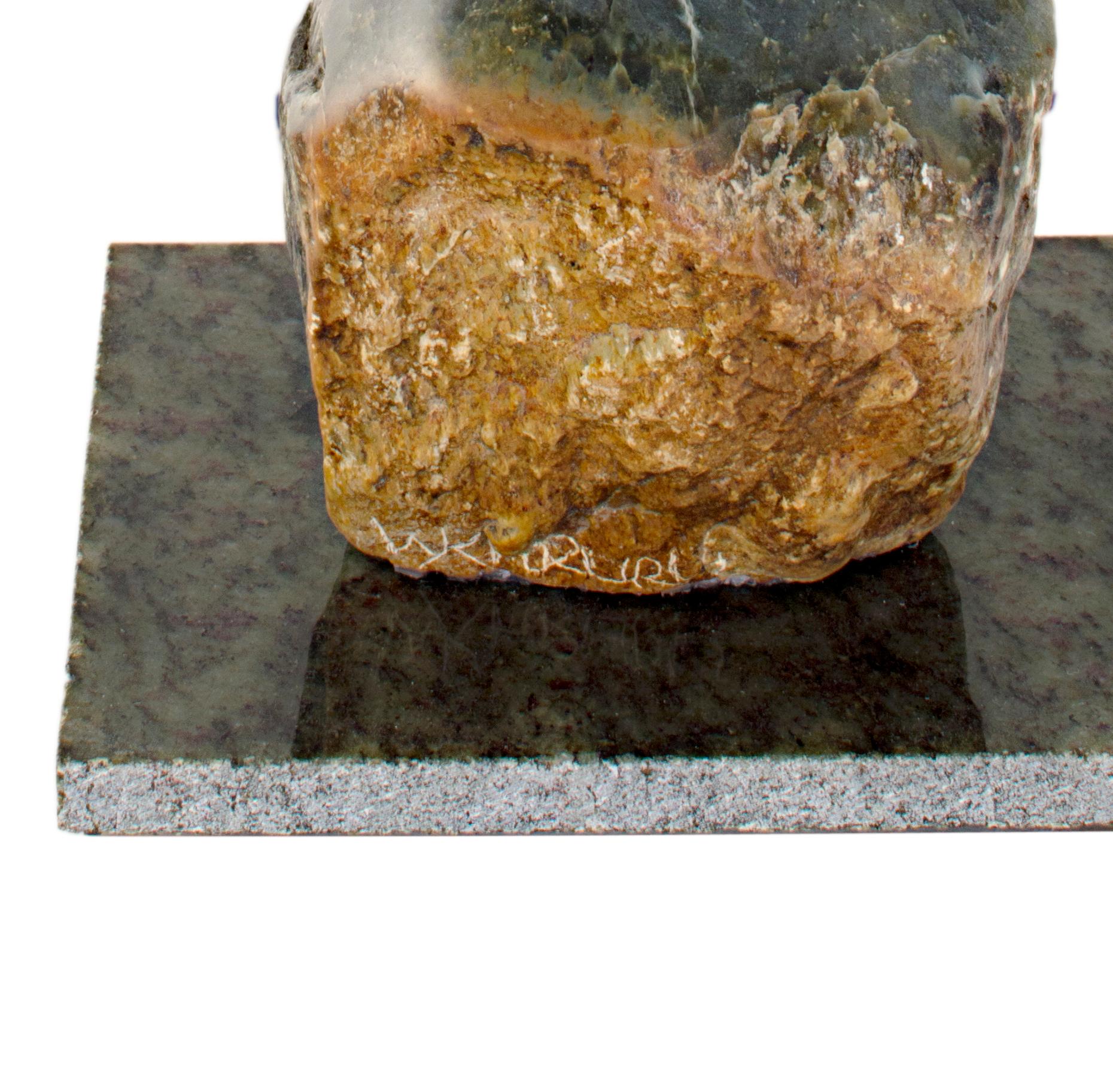 'Proud Woman' original Shona stone sculpture by Wellington Karuru 1