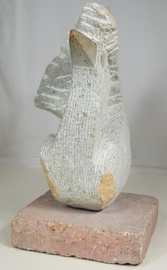 'Chicken' original Shona stone sculpture signed by Samuel Likongwe