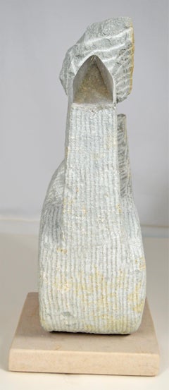 'Bird Chicken' original Shona stone sculpture signed by Samuel Likongwe