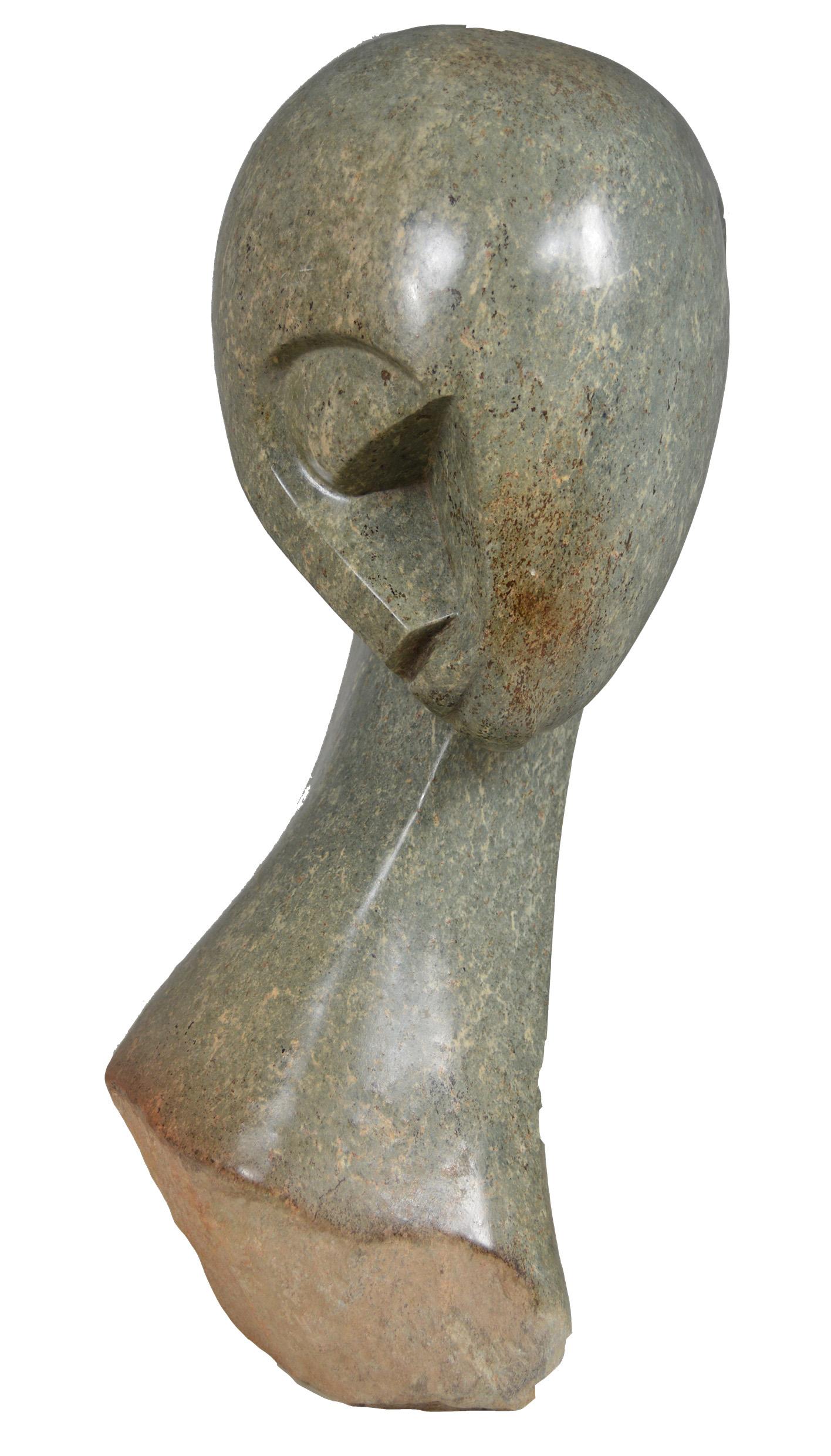 Sculpture originale en pierre de Shona signée par Josphat Makenzi en vente 1