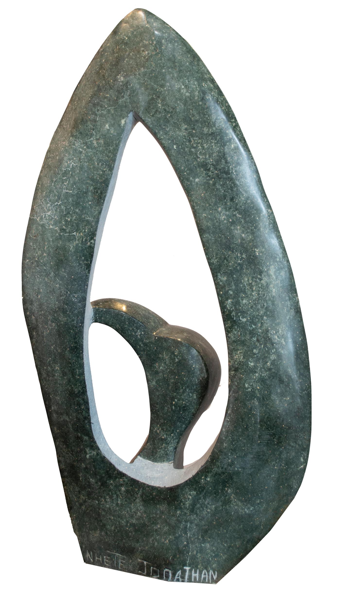 Sculpture originale Shona en opale serpentine « Tork Bird » signée par Jonathan Nhete en vente 1