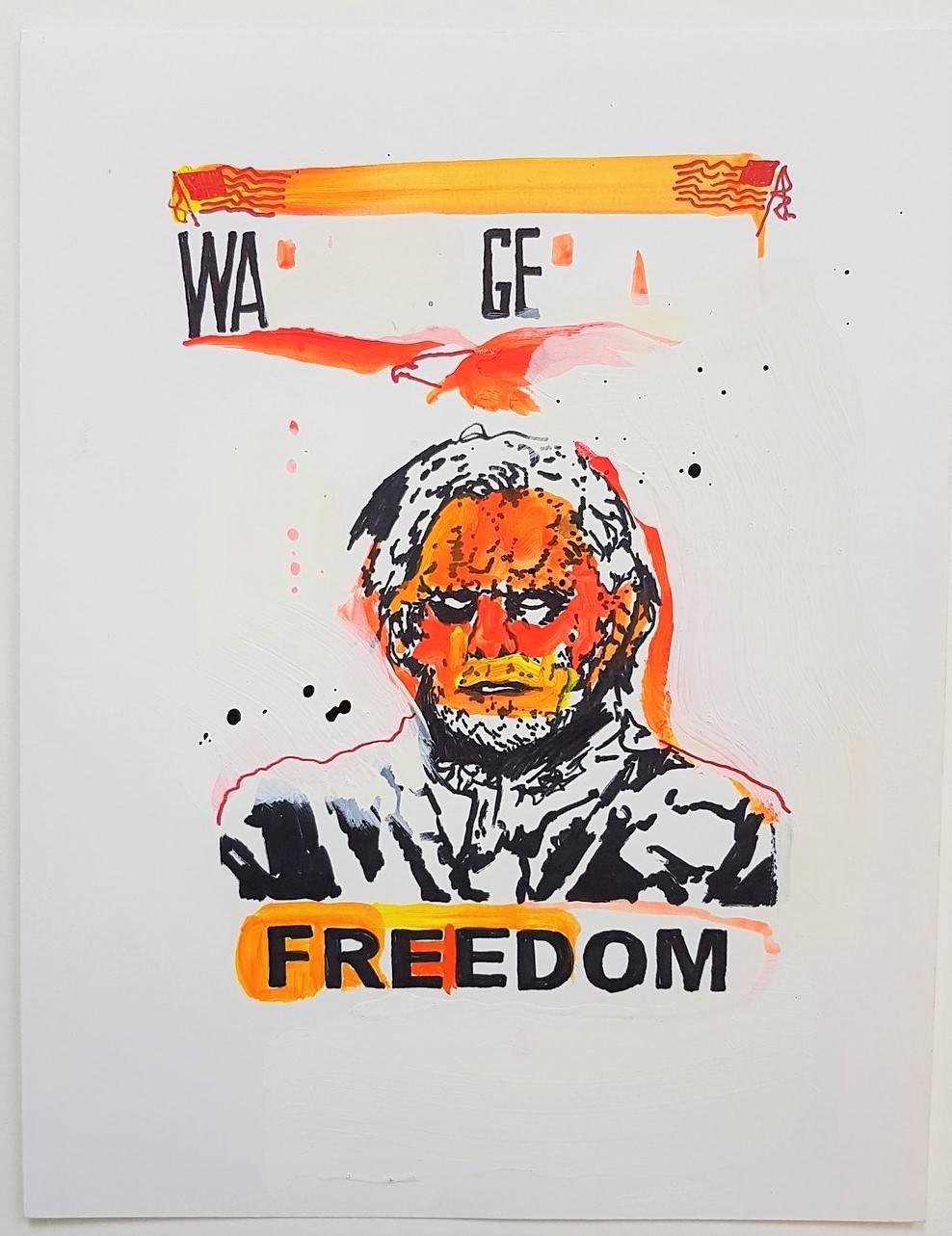 Wage Freedom - Art by GIFC