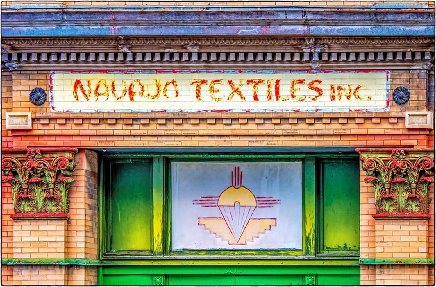 Navajo Textile  - Photograph by Gary Hodson