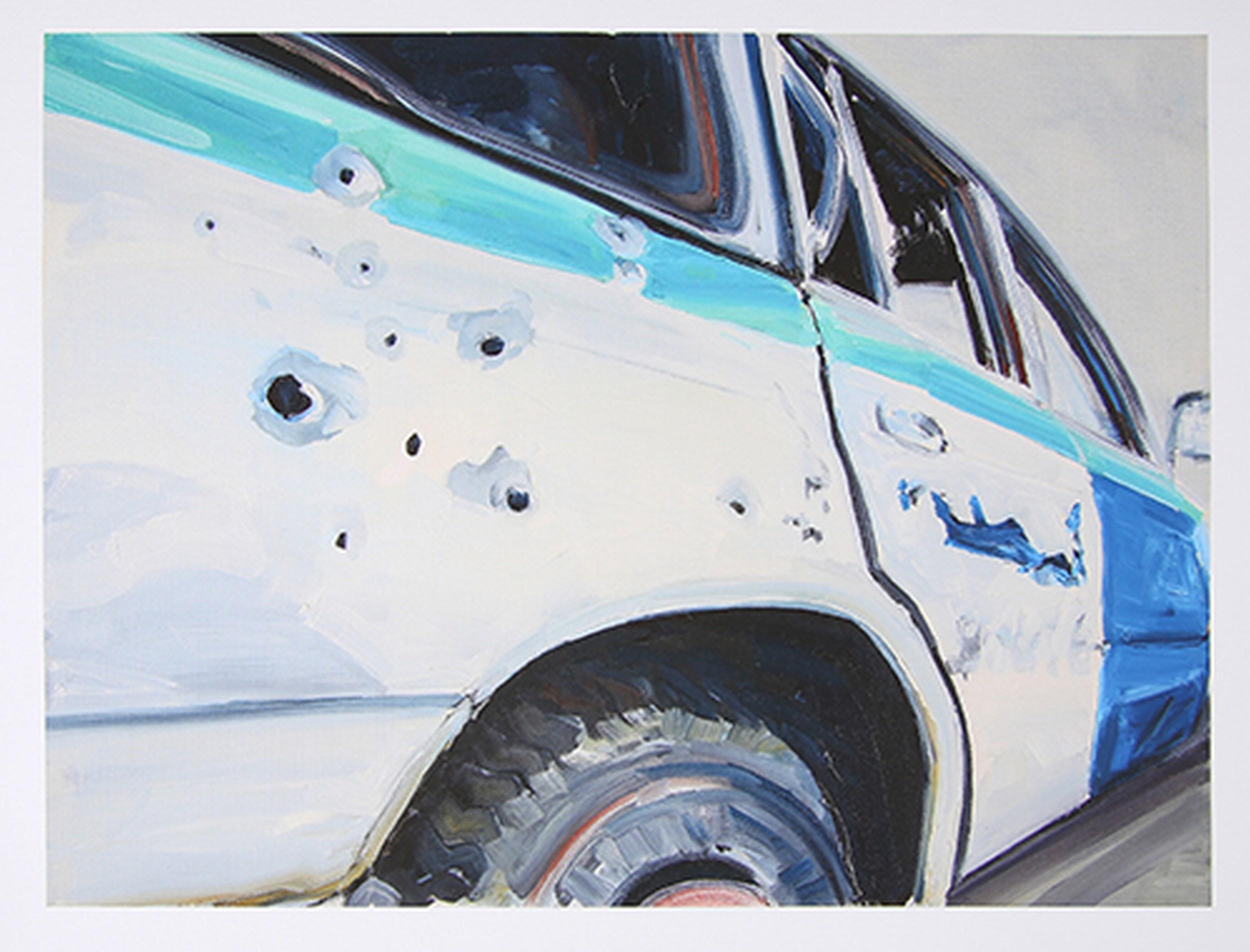 Police car - Print by Tim Trantenroth