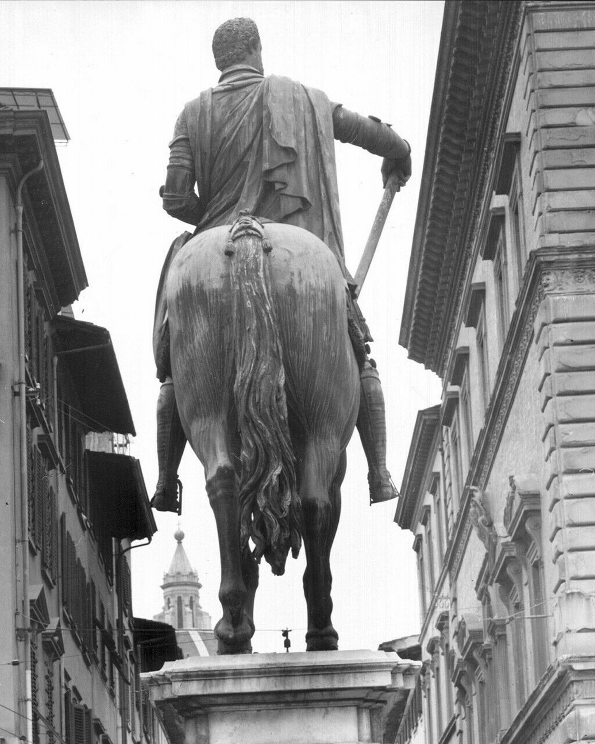 Heinz Finke Landscape Photograph - Florence (City Photography, Italy, Firenze, Black & White Photography)