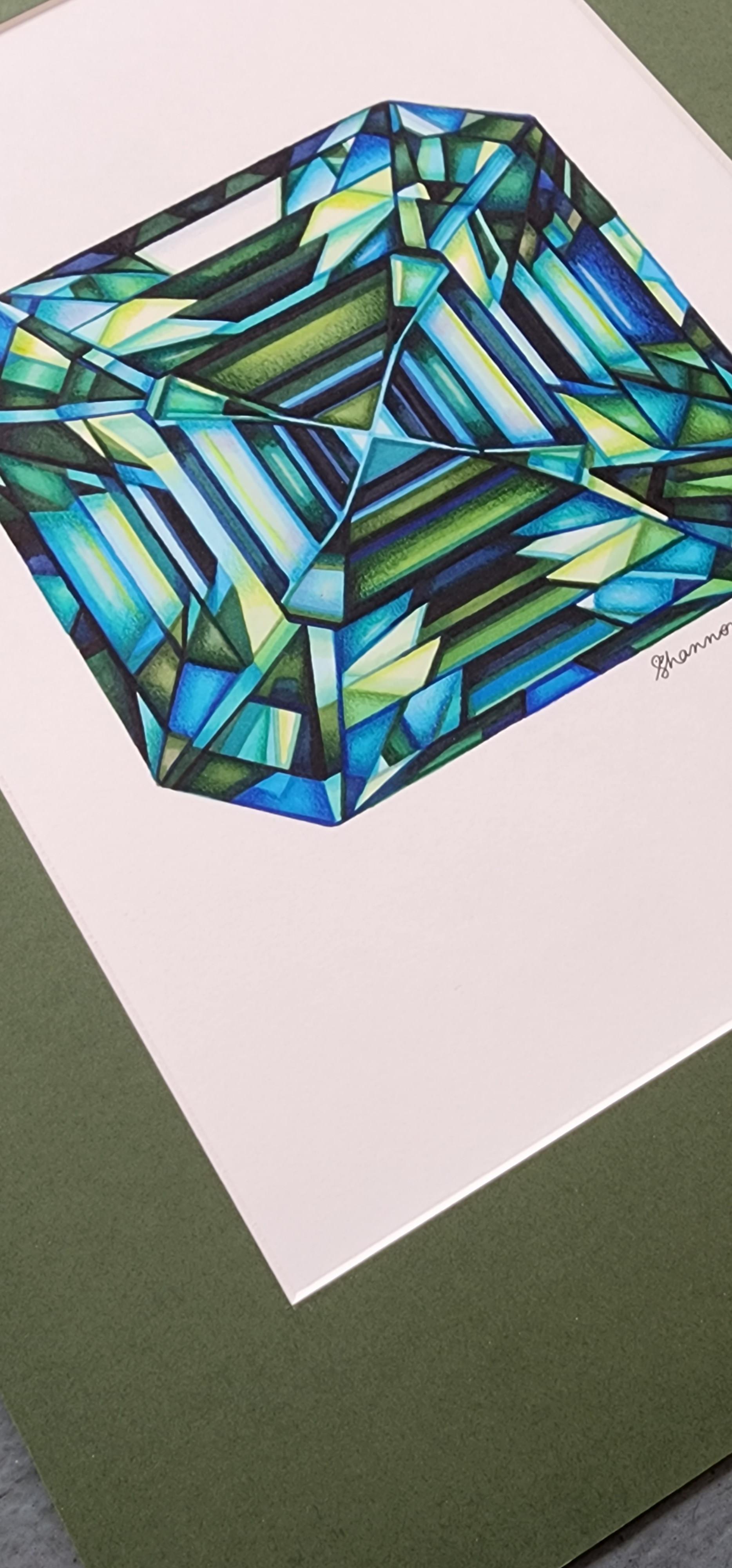 Shannon Brouk
Gema nº 25
Rotuladores de alcohol Copic y lápiz de color sobre papel
Año: 2020
Tamaño: 12x9 pulgadas
Único
Se suministra mateado en color a juego
Firmado a mano
COA proporcionado
Ref.: 924802-120

Etiquetas: Realismo, Piedra preciosa