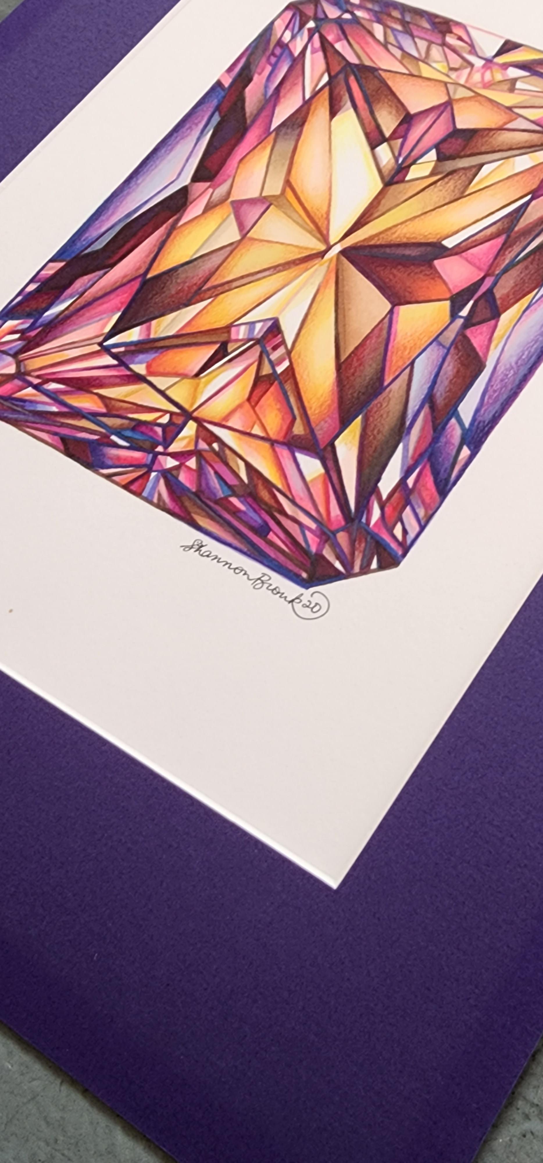 Gemstone No. 22 - Contemporary Art by Shannon Brouk