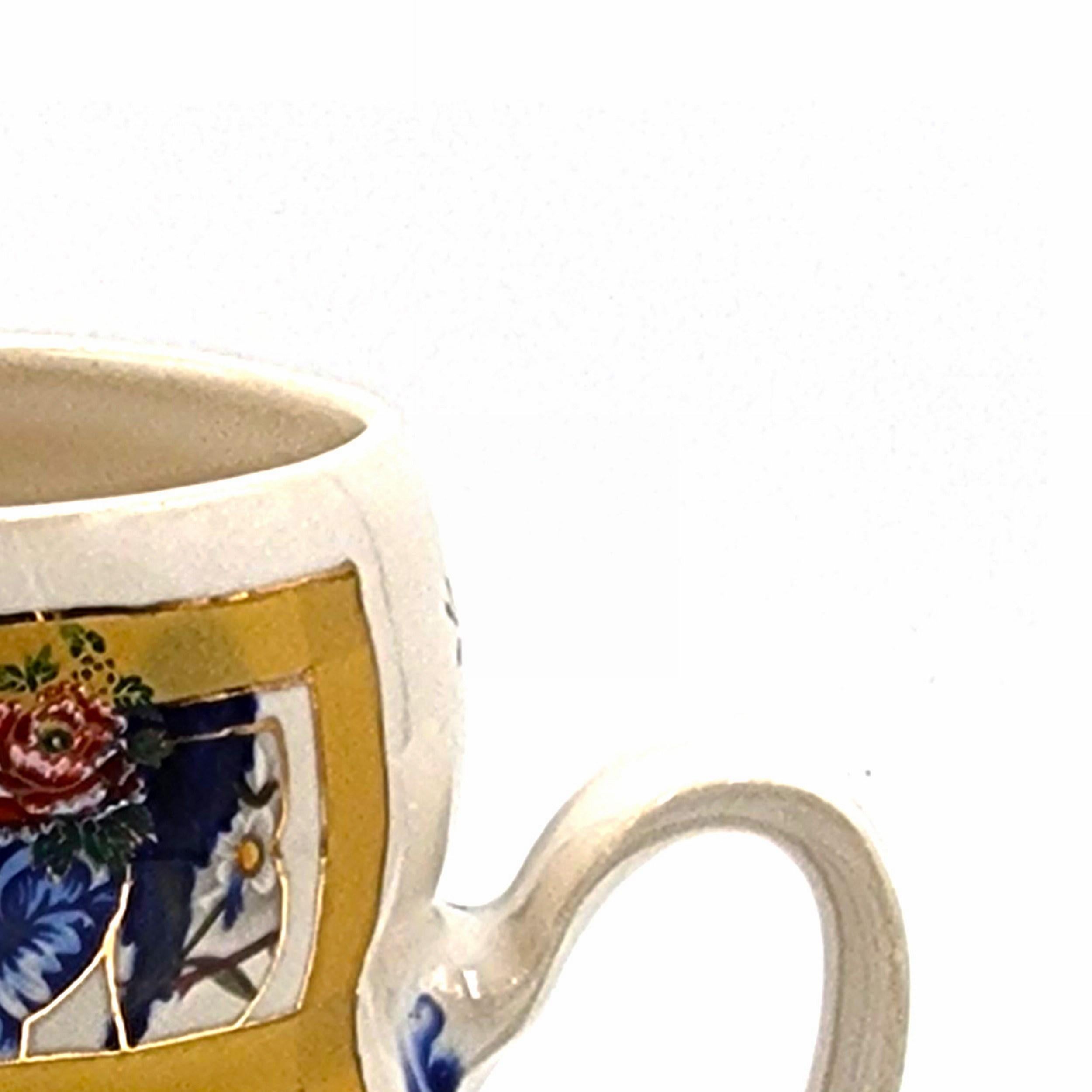 Cup with big Japanese Vase #1 (Handmade, Mid-Century, Modern, Vibrant) For Sale 3