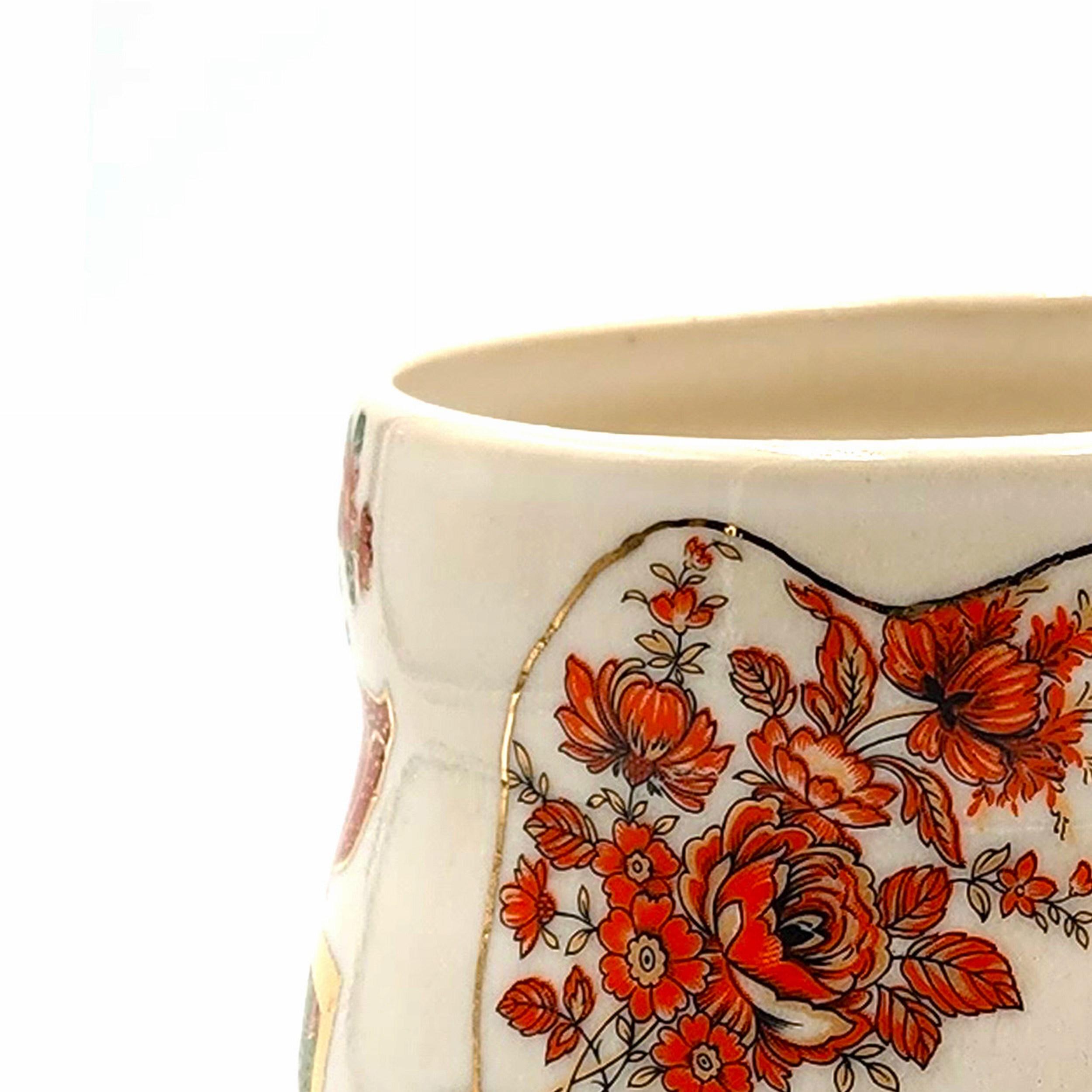 Taza con gran jarrón japonés nº 2 (Hecho a mano, Mediados de siglo, Moderno, Vibrante) en venta 2