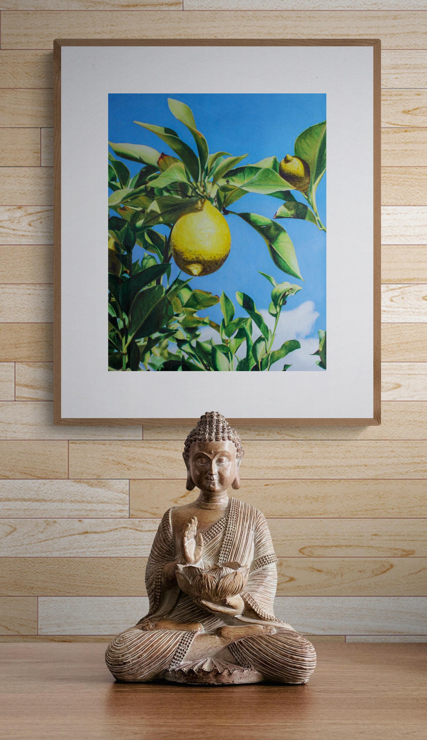 Quando la vita ti dà i limoni (Fotorealistico, Paesaggio italiano, Albero, ~41% OFF) - Art di Maria Deely