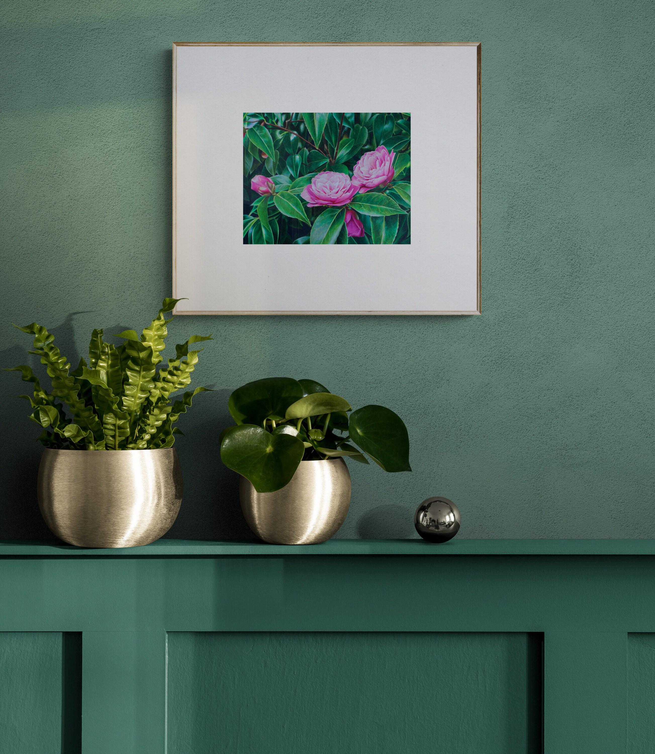 Blarney Flowers (Castello di Blarney, Giardini irlandesi, Floreale, ~35% OFF) - Art Fotorealista di Maria Deely