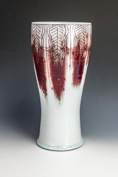 Red Blush Vase