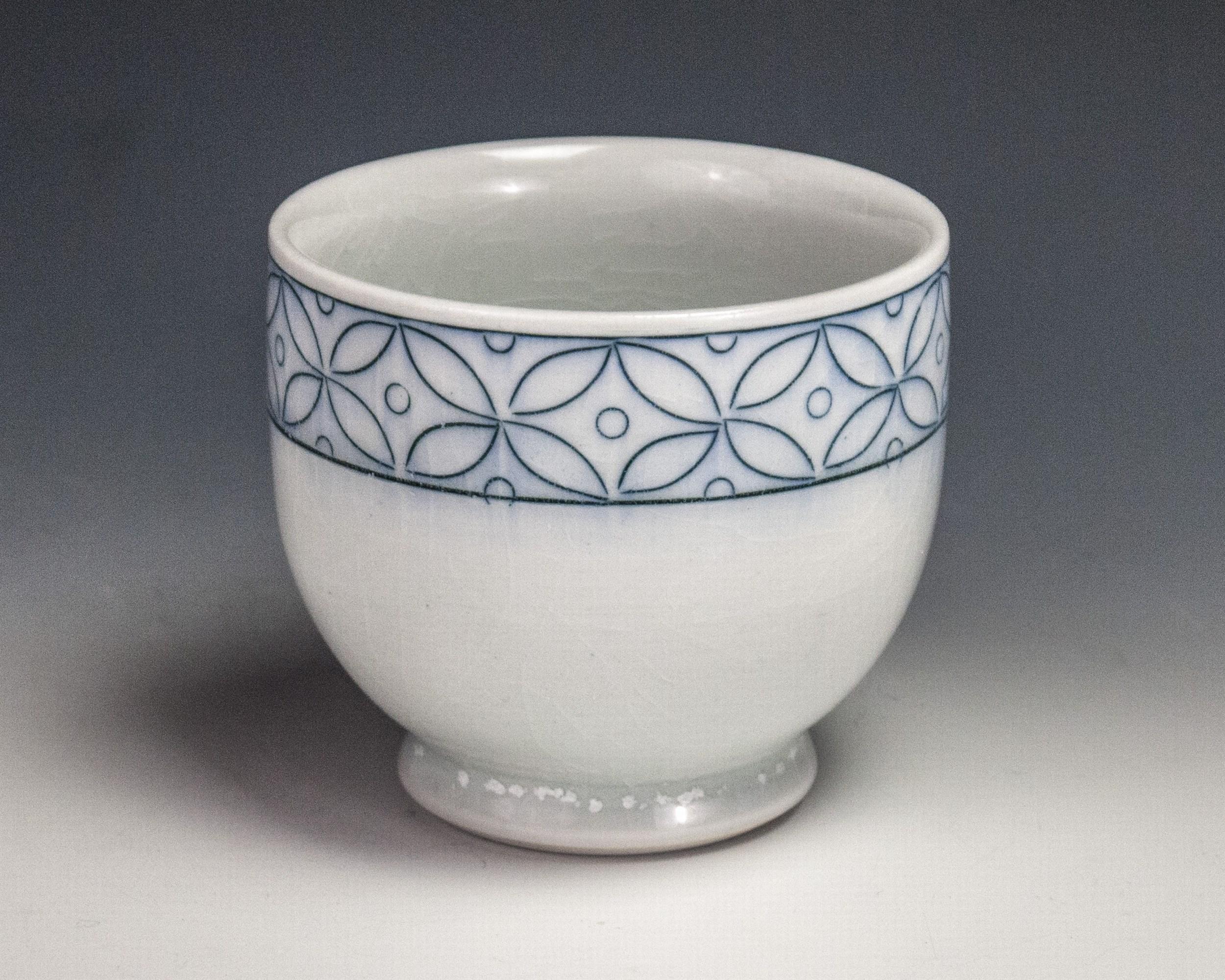 Sgraffito Seed Cup - Art by Steven Young Lee