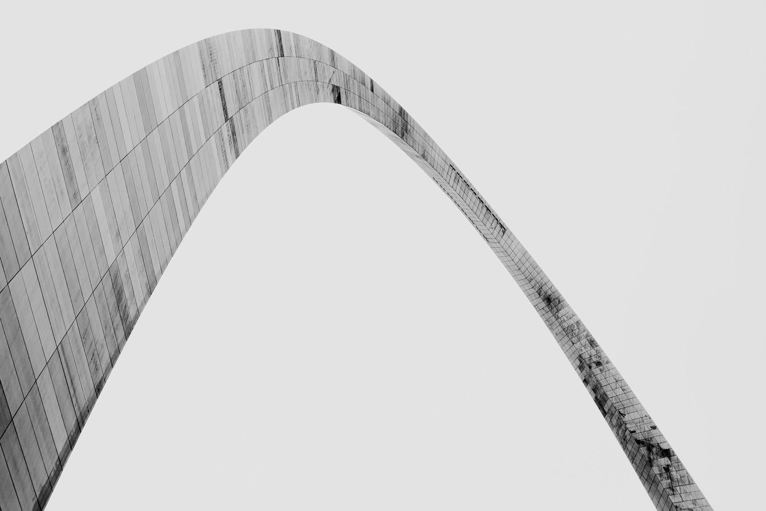 David Pugh Black and White Photograph - “Untitled” (from Arch Series)