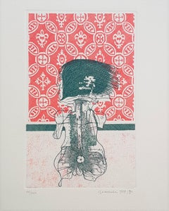 (Partial) Portfolio containing 3 lithographs & etchings (~60% OFF LIMITED TIME)