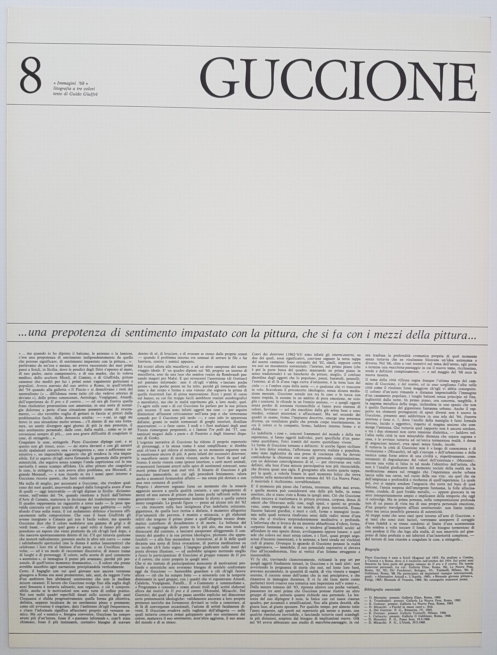 Images - Modern Print by PIERO GUCCIONE