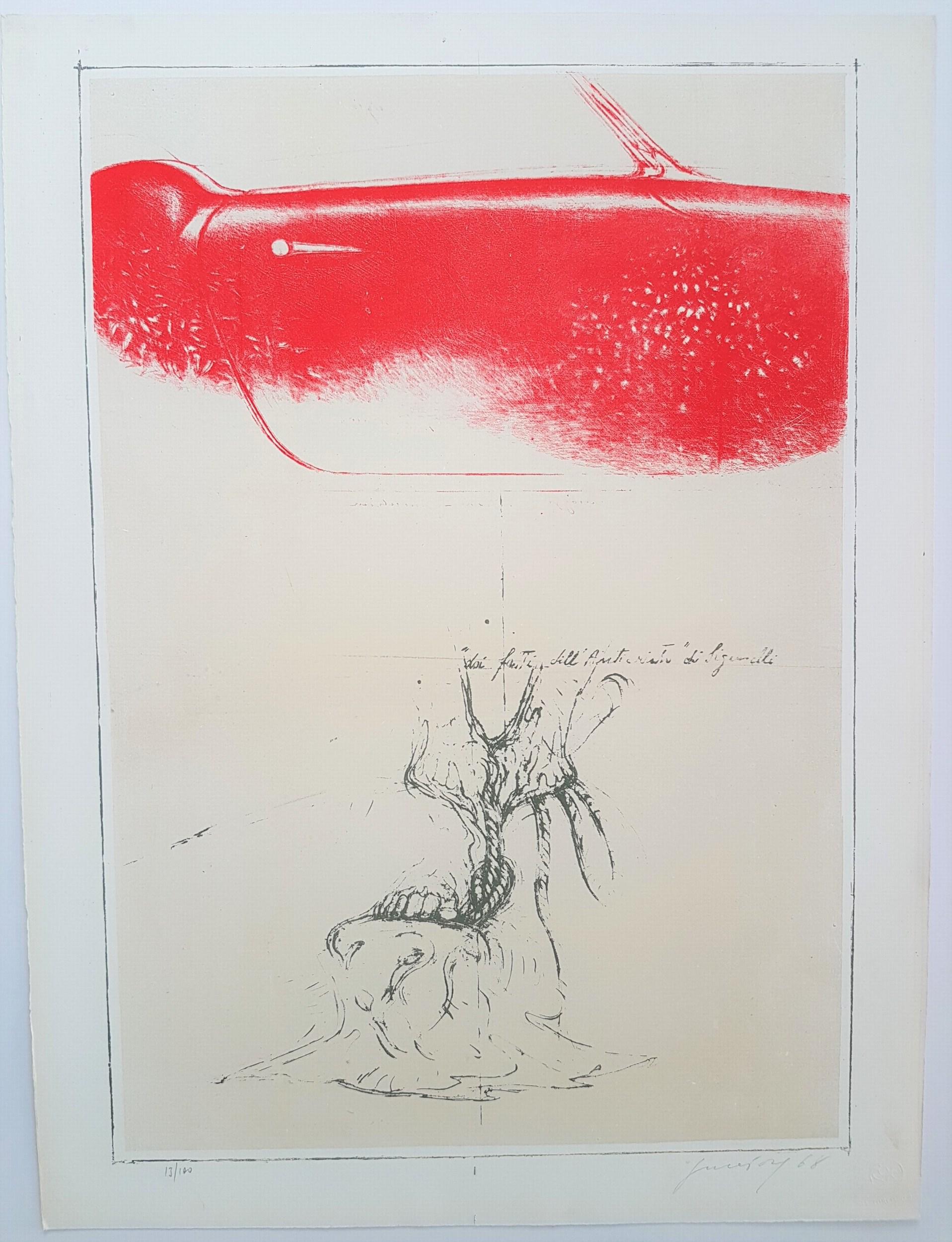  (Partial) Portfolio containing 3 (three) lithographs and etchings For Sale 3