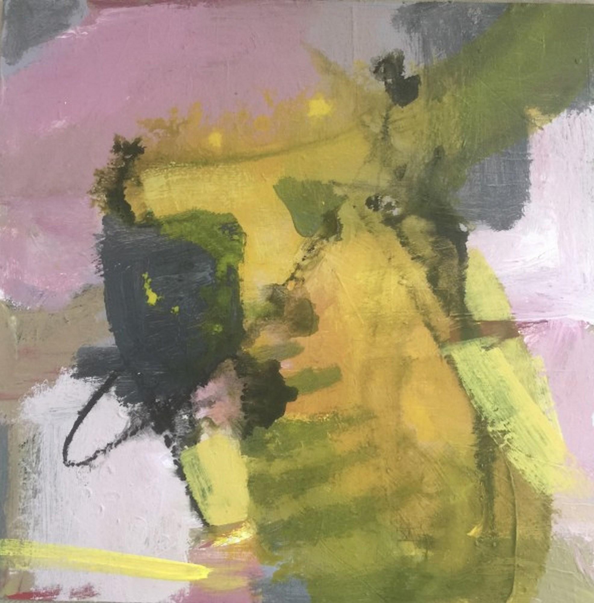 Katherine Bello Abstract Painting - Summer Rain