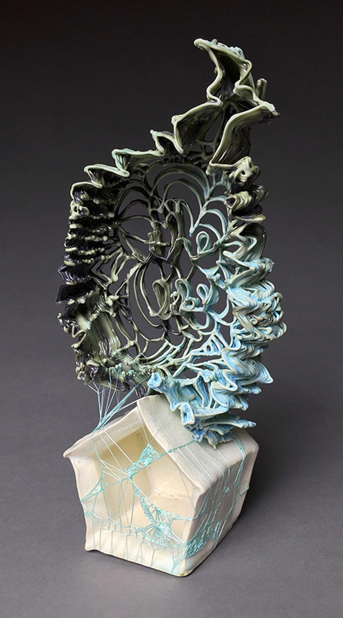 Stephanie Lanter Abstract Sculpture - The Likers