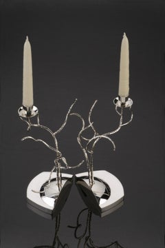 Candelabros de Shabat Árbol de la Vida