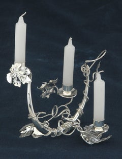 Entwined Shabbat Candleholder