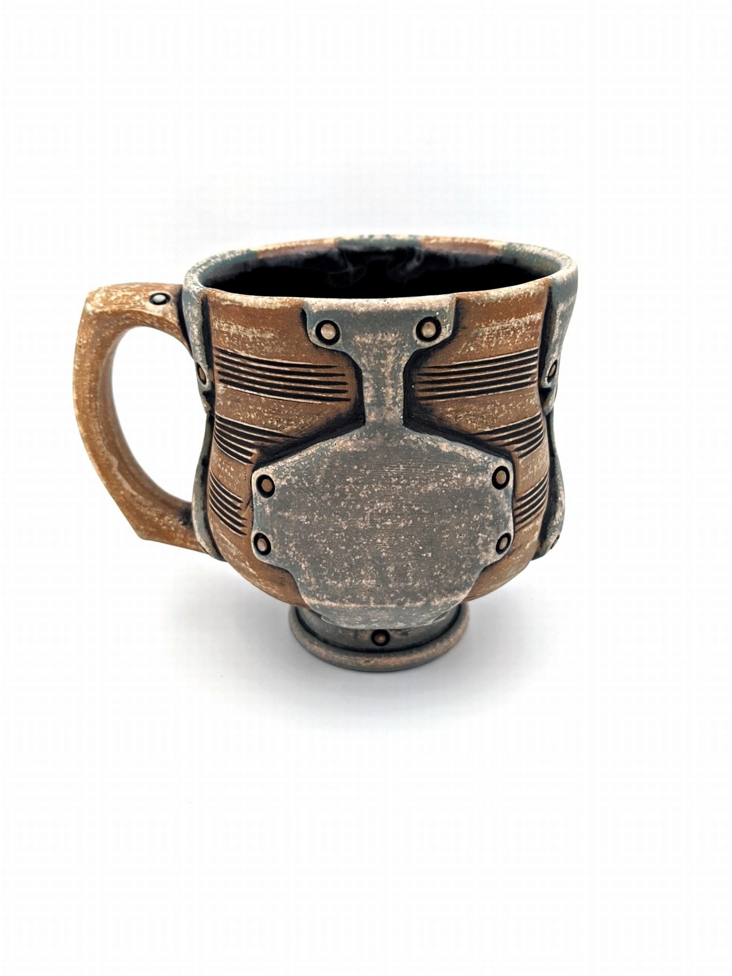 Coffee Mug - Sculpture by Andrew Clark