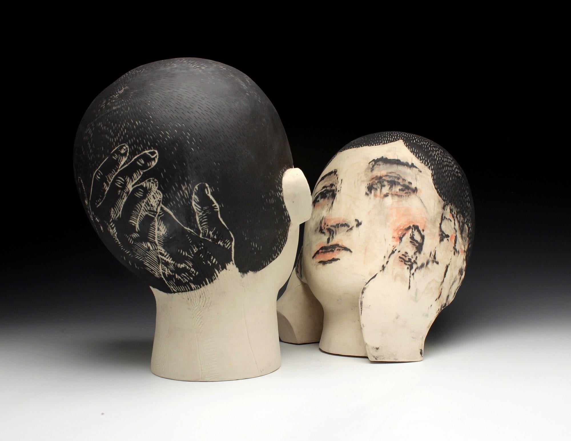 Soojin Choi Figurative Sculpture - Don't You?