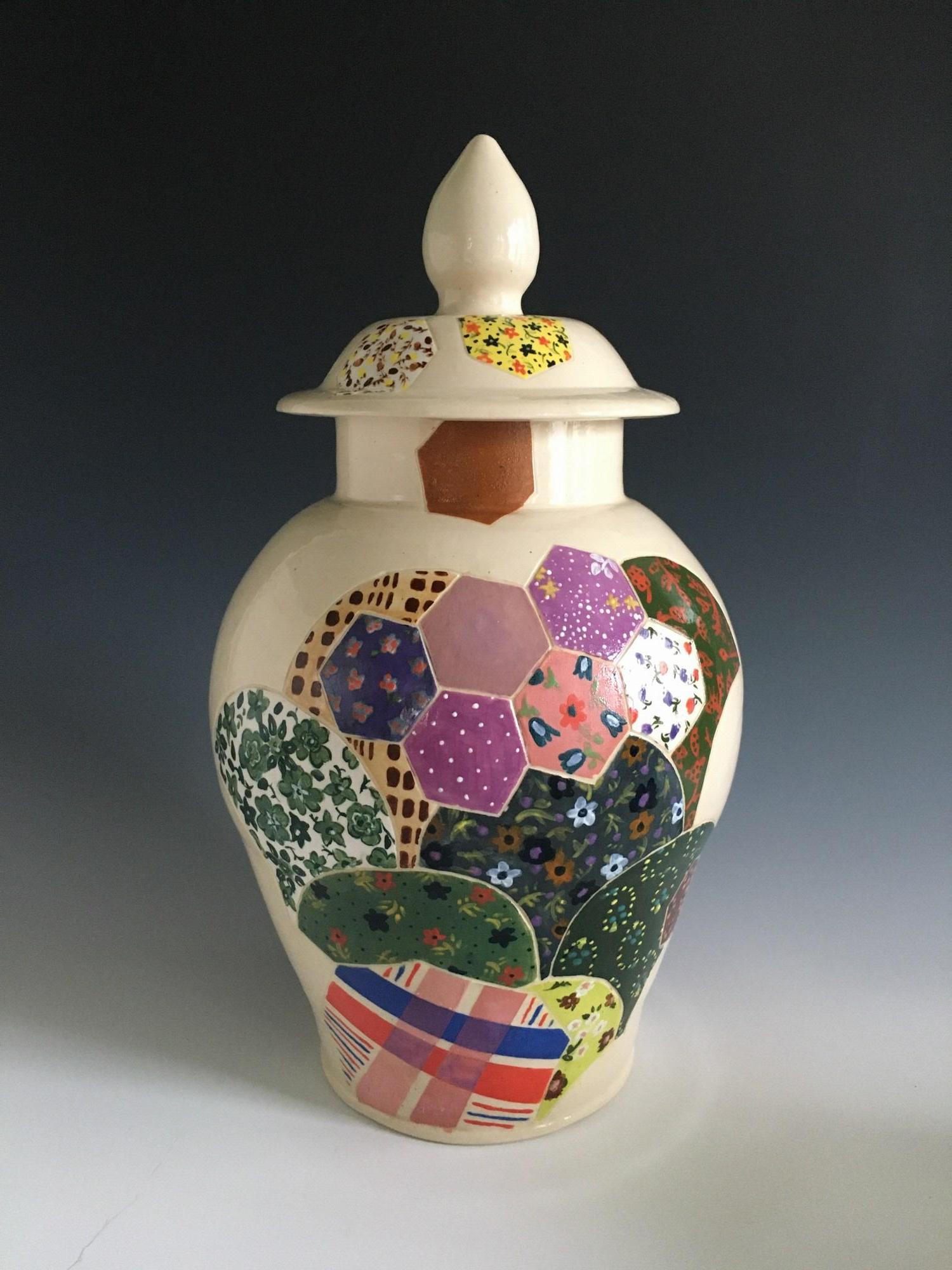 Rachel Hubbard Kline Figurative Sculpture - Preservation Jar 1