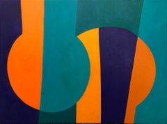Give and Take (Abstraction géométrique, minimalisme, Josef Albers, Edge dur)