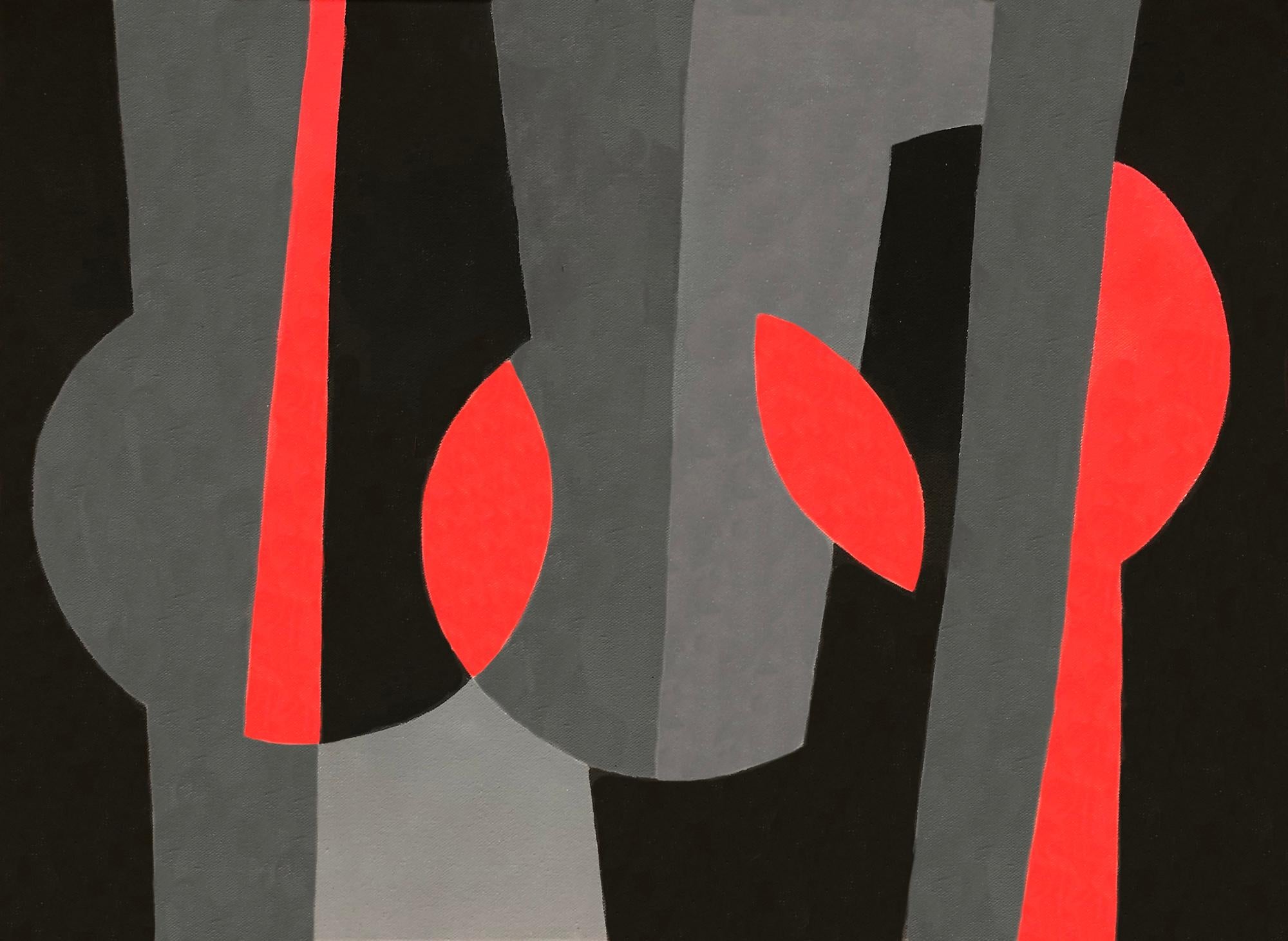 Progression (Geometric Abstraction, Minimalism, Josef Albers, Hard Edge)