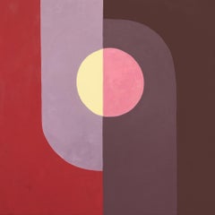 Half- Life (Abstraction géométrique, minimalisme, Josef Albers, bords durs)