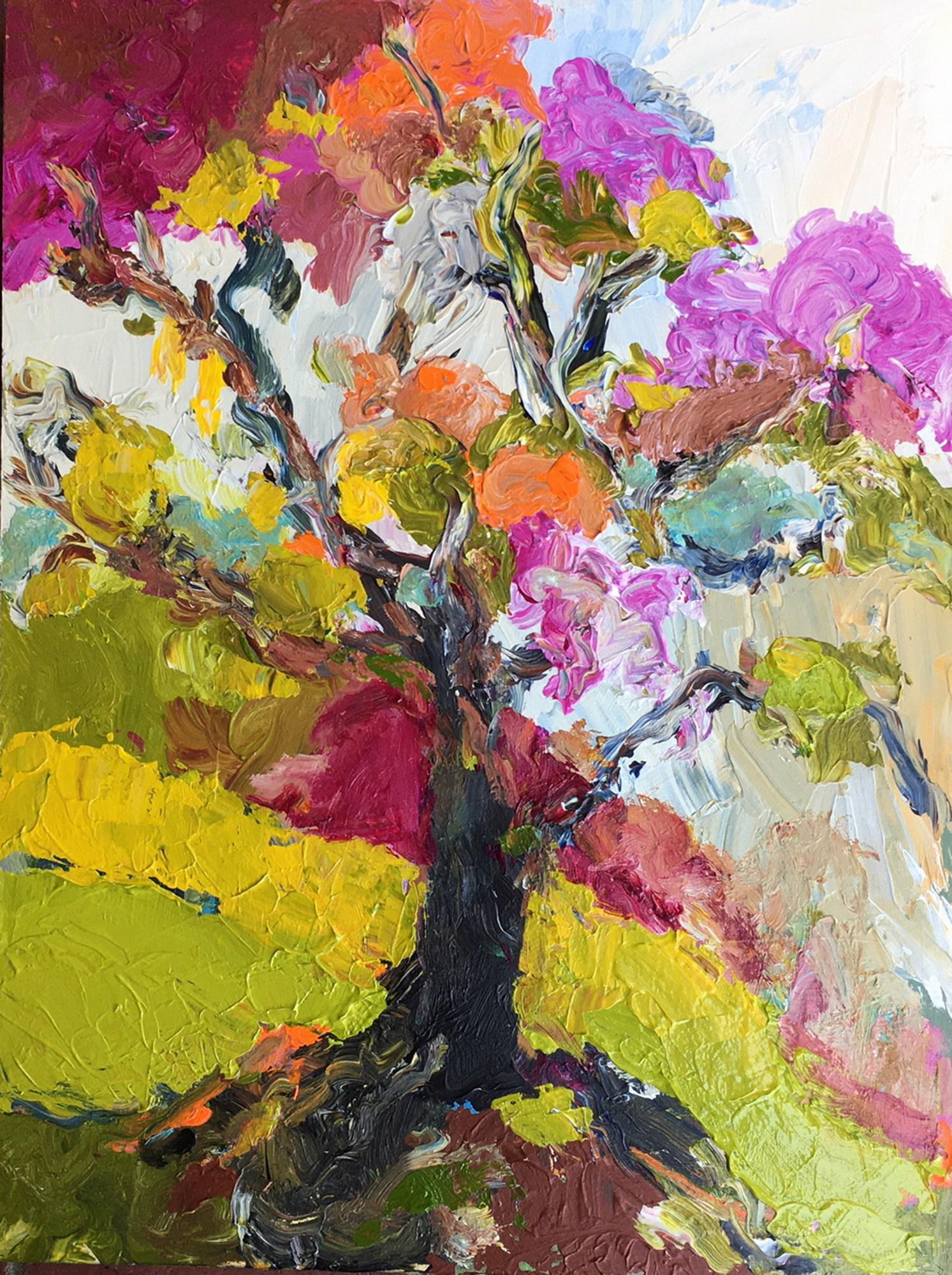 Rita Guile Landscape Painting - Tree Magic