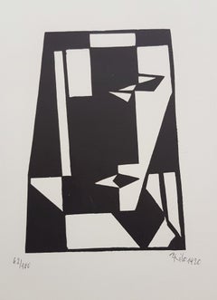 Abstract Geometric Composition (abstract art, constructivism and concrete art)