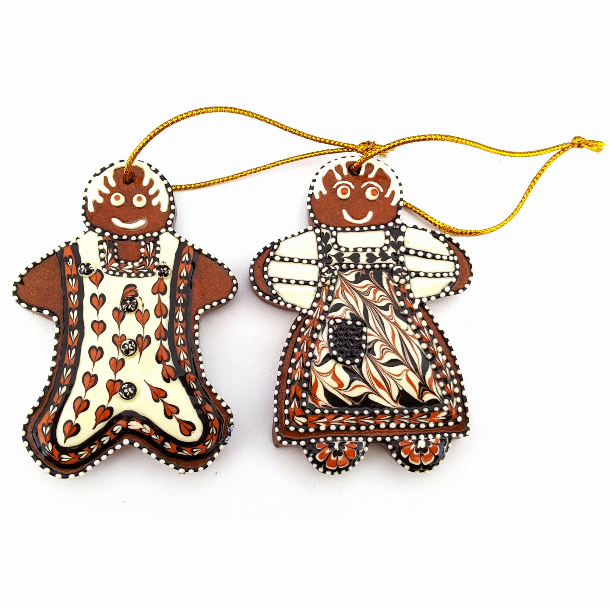 Gingerbread Pair - Small (from the Christmas Series) - Art by Irma Starr