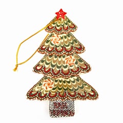 Christmas Tree with Red Star