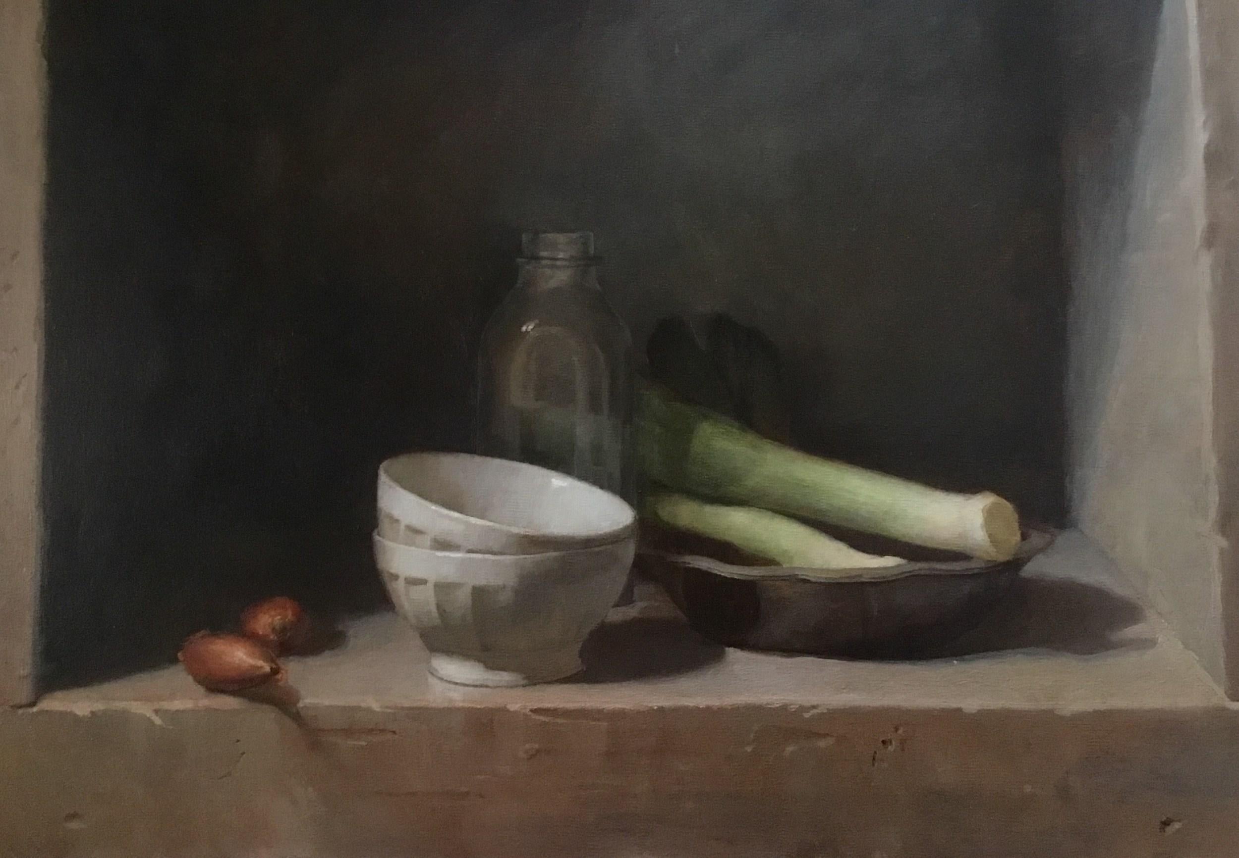 Anne Herrero Still-Life Painting - Still Life for Cotan