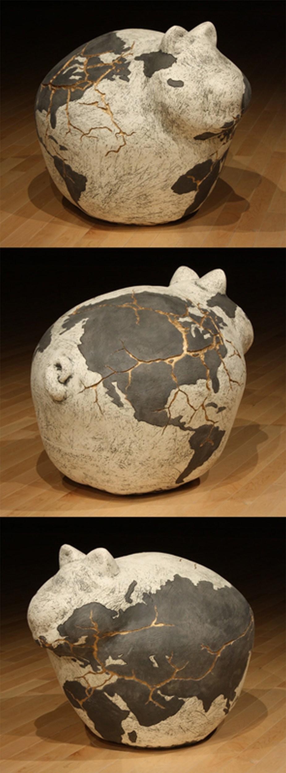 Post-Globalization - Sculpture by Tommy Frank